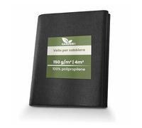 GARDENIX Tessuto non tessuto per erbacce 2 m x 2 m Extra forte 150 g/m² permeabile all'acqua