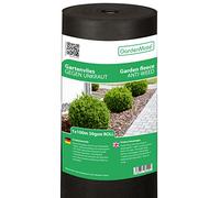 GardenMate 1m x 100m Rotolo Telo per Pacciamatura 50 g/m² - Rotolo Telo Antistrappo Contro Le Erbacce - Elevata stabilizzazione ai Raggi UV - Permeabile - 1m x 100m = 100m²