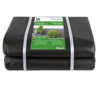 GardenMate 2m x 10m Telo per Pacciamatura 150 g/m² - Telo Antistrappo Contro Le Erbacce - Elevata stabilizzazione ai Raggi UV - Permeabile - 2m x 10m = 20 m²