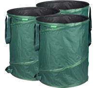GardenMate 3x 160L Sacchi per rifiuti da giardino Pop Up - Tessuto Oxfor 1 unità