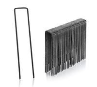 GardenMate 50x Picchetti di Ancoraggio Lunghi 150mm e Larghi 25mm in Filo d'Acciaio dello Spessore di 2,9mm, 4260313266340