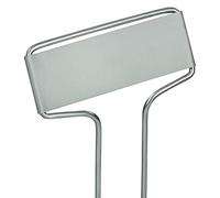 Gardenmate Set Di 25 Banner Etichette Per Piante In Acciaio Zincato