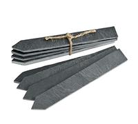 Gardenmate - Set Di 8 Etichette Per Piante In Ardesia M 15 X 2 Cm