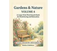 Gardens & Nature: A Large-Print Word Search Book for Reminiscing and Relaxation