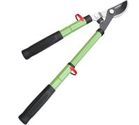 GARDENWORK Troncarami estensibile bypass con azione composta, 43,2-58,4 cm, telescopico resistente, lama affilata SK5 per tagliare arbusti e rami da 5,1 cm