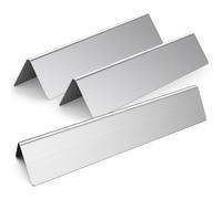 Gardenz 7635 Barre aromatizzanti da 38,9 cm per Weber Spirit 200 (con Comando Frontale), Ricambio in Acciaio Inossidabile per griglia a Gas per Weber Spirit E210 S210 E220 S220