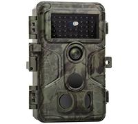 GardePro A3S Fototrappola Infrarossi Invisibili 64MP 1296P H.264 Vidéo, 0,1s Tempo di Attivazione Fotocamera da Caccia Visione Notturna Fino a 30m, No-Glow IR LEDs, IP66