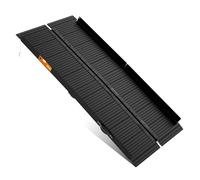 gardhom pieghevole, rampa della sedia a rotelle per le scale 183 * 72cm, capacità di carico 362kg rampa della sedia a rotelle antiscivolo rampa per disabili