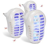 GARDIGO® 3x Trappole Insetti con Luce UV | Trappola Moscerini Frutta