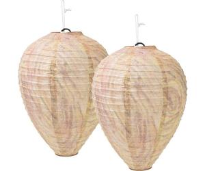 Gardigo 666612 Wespennest-Attrappe 2er-Set Nido di vespe finto Dissuasore (Ø x