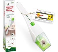 GARDIGO® Cattura Ragni XXL | Acchiappa Cimici | Anti Cimici | Anti Ragni | Attrezzo Cattura Insetti Vivi | Acchiappa Ragni Extra Lungo | Trappola Ragni | Raccogli Cimici, Ragni, Libellule, Grilli