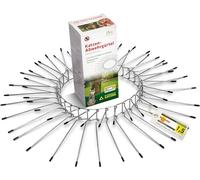 GARDIGO® Dissuasore per Gatti | Griglia Protezione Piante, Alberi, Tubi | Anti Arrampicata Gatti | Circonferenza Albero fino a 74 cm | Regolabile su Misura | Cintura Repellente per Gatti in Acciaio