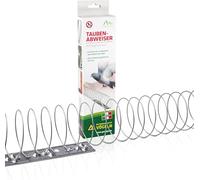 GARDIGO® Dissuasori per Piccioni | 4 Spirali da 125cm, Lungh. tot. 5 m | Scaccia Piccioni in Acciaio Inox | Made in Italy | Repellente Piccioni | Allontana Piccioni da Balcone | Spirale Anti Piccioni