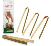 Gardigo® Pinze per Lumache Set di 4 | Repellente Lumache in bambù Naturale