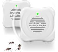 GARDIGO® Repellente Formiche a Ultrasuoni - 2 Pezzi | Insetticida Esche Antiformiche | Scaccia Formiche Cucina, Dispensa | Antiformiche per Interno