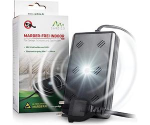 Gardigo® Repellente Martore da Interno con Ultrasuoni + Luce Flash LED