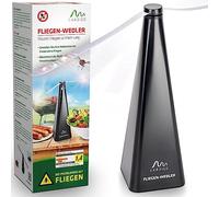 GARDIGO® Scacciamosche Elettrico | Ventilatore Mosche Tavolo | con Gancio | Anti Mosche Interno | Repellente Insetti da Esterno | Per tavolo, terrazza, ristorante | Protezione Cibo contro Insetti