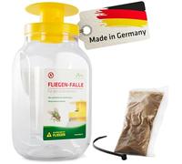 GARDIGO® Trappola per Mosche - Esca Inclusa | da Esterno | Made in Germany | Cattura Mosche da Appendere in Terrazza, Giardino, Oliveto | Cattura Insetti | Protezione dalle Mosche