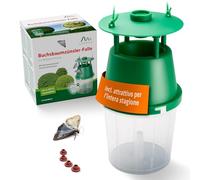 GARDIGO® Trappola Piralide del Bosso | 180m² | 4 Dispenser Attrattivo incl.