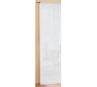 Gardinenbox Economica - Tenda a Pannello, Trasparente, Tinta Unita, con Accessori, 85589, Bianco, 245 x 60 XM