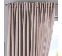 Gardinenbox Jena 2019037 - Tenda con passanti nascosti, effetto lino, 250 x 300 cm, colore: tortora opaco