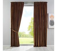 Gardinenbox Tenda oscurante Milano in velluto opaco, con passanti, passanti, 2 pezzi, 235 x 135 cm, 20357