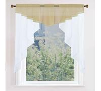 Gardinenbox Tendina corta, 100 x 100 cm (altezza x larghezza), tenda corta, nastro universale, 2023700