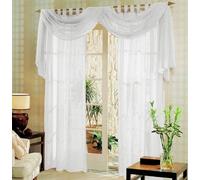 Gardinenbox Voile Tende Completo Set PZ., Bianco, 60999