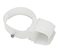 Gardinia Adattatore per binari a U, 2 Pezzi, Plastica, Bianco