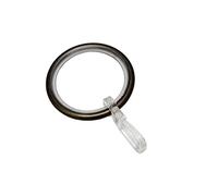 Gardinia Anelli per Tende, Metallo, Bronzo, 3.25x4, 10 unità