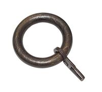 Gardinia 5627 Anelli per Tende, Legno, coloniale, 3.7x0.9, 10 unità