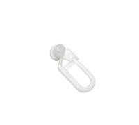 Gardinia Anelli scorrevoli, 20 Pezzi, Adatti per Set di Bastone per Tende Paros 1 Binario, Plastica, Bianco