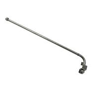Gardinia 10012260 Asta di Rotazione, Tessuto, Effetto Acciaio Inox, 85x55x0.1 cm