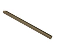 GARDINIA Bastone per tende Kira con guida interna II, Ø 19 mm, Cappuccino, 200 cm