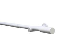 Gardinia Bastoni e binari per Tende, Bianco, 120-210 cm