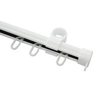 Gardinia Binario a U aggiuntivo per bastoni per Tende da Ø 28 mm, incl. Accessori