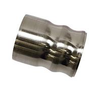 Gardinia Bottoni terminali per aste per tende, 2 x Cappuccio terminale Tappo, Se