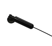 GARDINIA Cavo per Tende Race, Per Montaggio a Parete o in un Vano, Lunghezza: 5 m, Materiale di Montaggio Incluso, Metallo, Nero Opaco