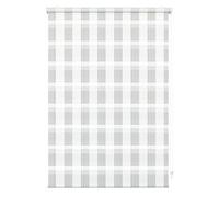 Gardinia 33867 Tenda a Rullo con Morsetto di Fissaggio o Adesiva, Tessuto, Bianco, 100 x 150 cm