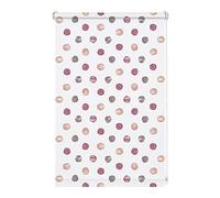 Gardinia EASYFIX Rollo Digiprint Dots Rot 120x150