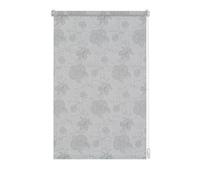 Gardinia Easyfix Tenda a Rullo con Morsetto di Fissaggio o Adesiva, Tessuto, Grigio, 100x150