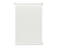 GARDINIA EASYFIX Tenda a rullo con fantasia, Fissaggio a incastro o con adesivo, Tenda da giorno, Opaca, Incl. materiale di montaggio, Righe, Bianco, 100 x 150 cm (LxH)