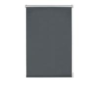 GARDINIA EASYFIX Tenda a rullo termica, Fissaggio a incastro o con adesivo, Altamente riflettente, Risparmio energetico, Opaco, Incl. materiale di montaggio, Grigio scuro, 60 x 150 cm (LxH)