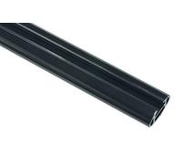 Gardinia Estensione per Supporti a Muro universali, Linea: Chicago, Lunghezza: 18 cm, Metallo, Titanio