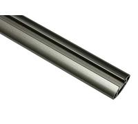 Gardinia Estensione per Supporti a Muro universali, Linea: Romana, Lunghezza: 18 cm, Metallo, Argentato