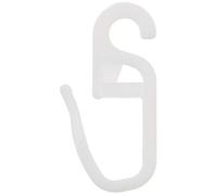 Gardinia Ganci per Tenda qualità-Pom Bianco Grezzo, Confezione da 10 pz, per Ø 16 mm, unità