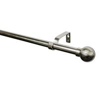 Gardinia Set con Bastone per Tende “Kugel”, 1 Binario, Set Completo incl. Materiale di Montaggio