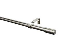 Gardinia Set con Bastone per Tende “Zylinder”, Set Completo incl. Materiale di Montaggio