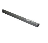 GARDINIA Set di binari per tende in alluminio Lucy, set completo con 1 binario, argento, 200 cm