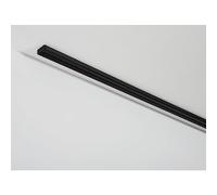 GARDINIA Set di Binari per Tende, Set Completo con 1 Canale di Scorrimento, Materiale di Montaggio Incluso, Nero, 150 cm